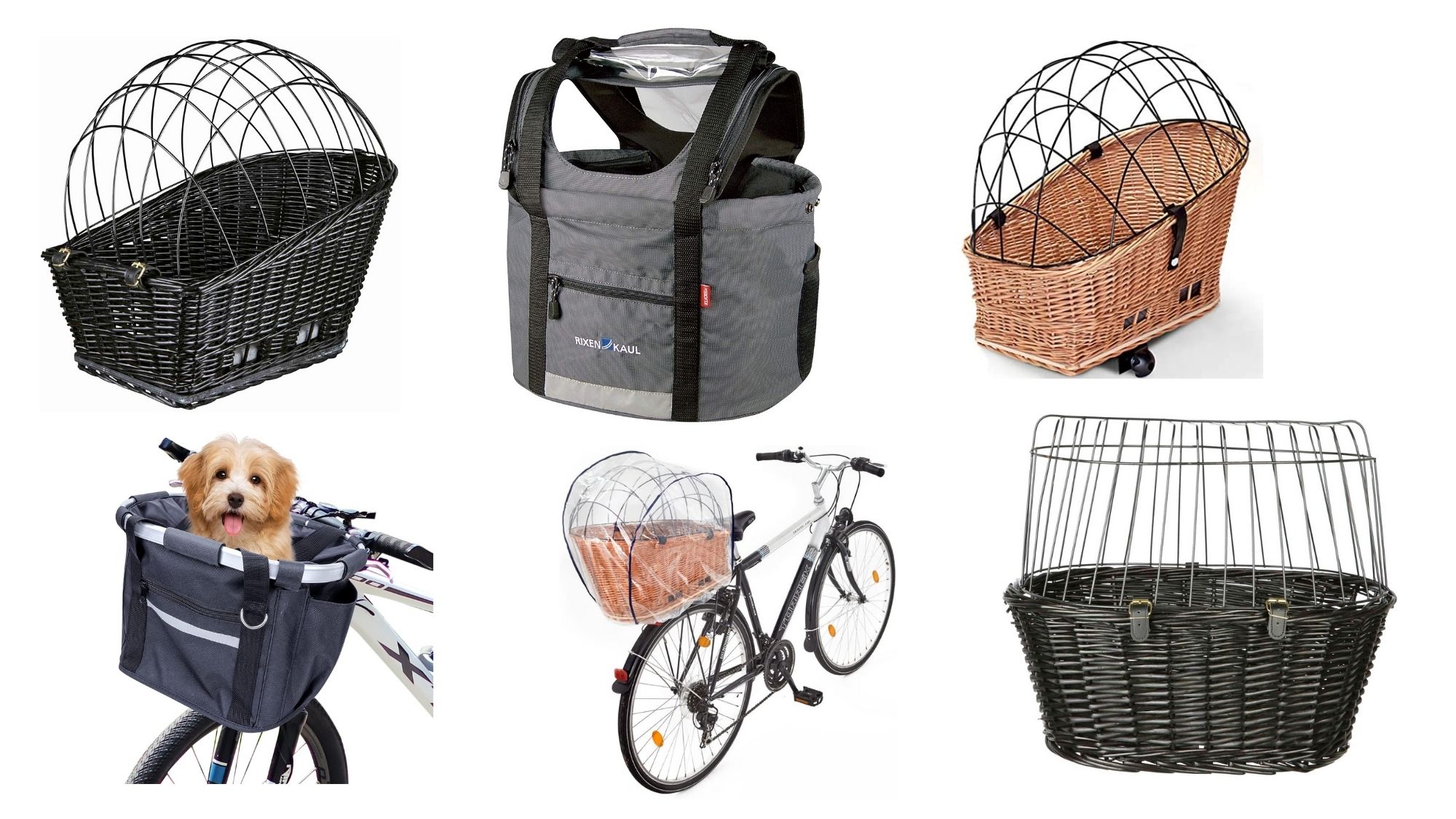 Elegantes Fahrradkorb Fur Den Hund Fotos
