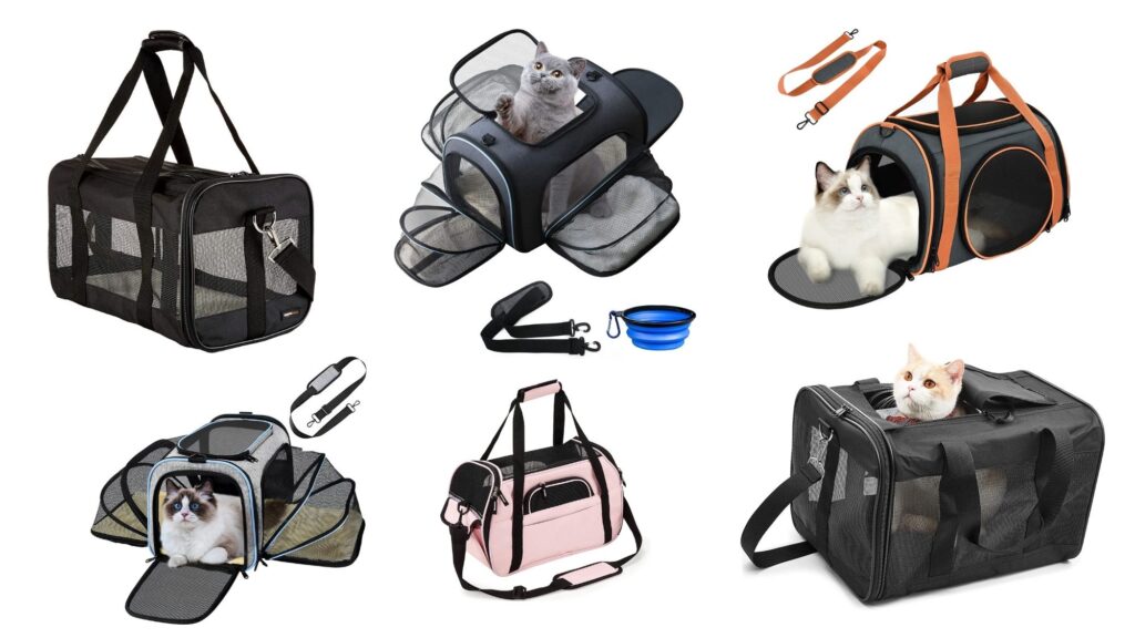 Transporttaschen für Katzen